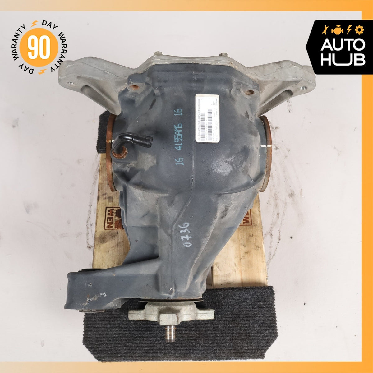 12-16 Mercedes W166 ML250 GL350 Bluetec Rear Differential Diff Axle Carrier OEM - photo 13