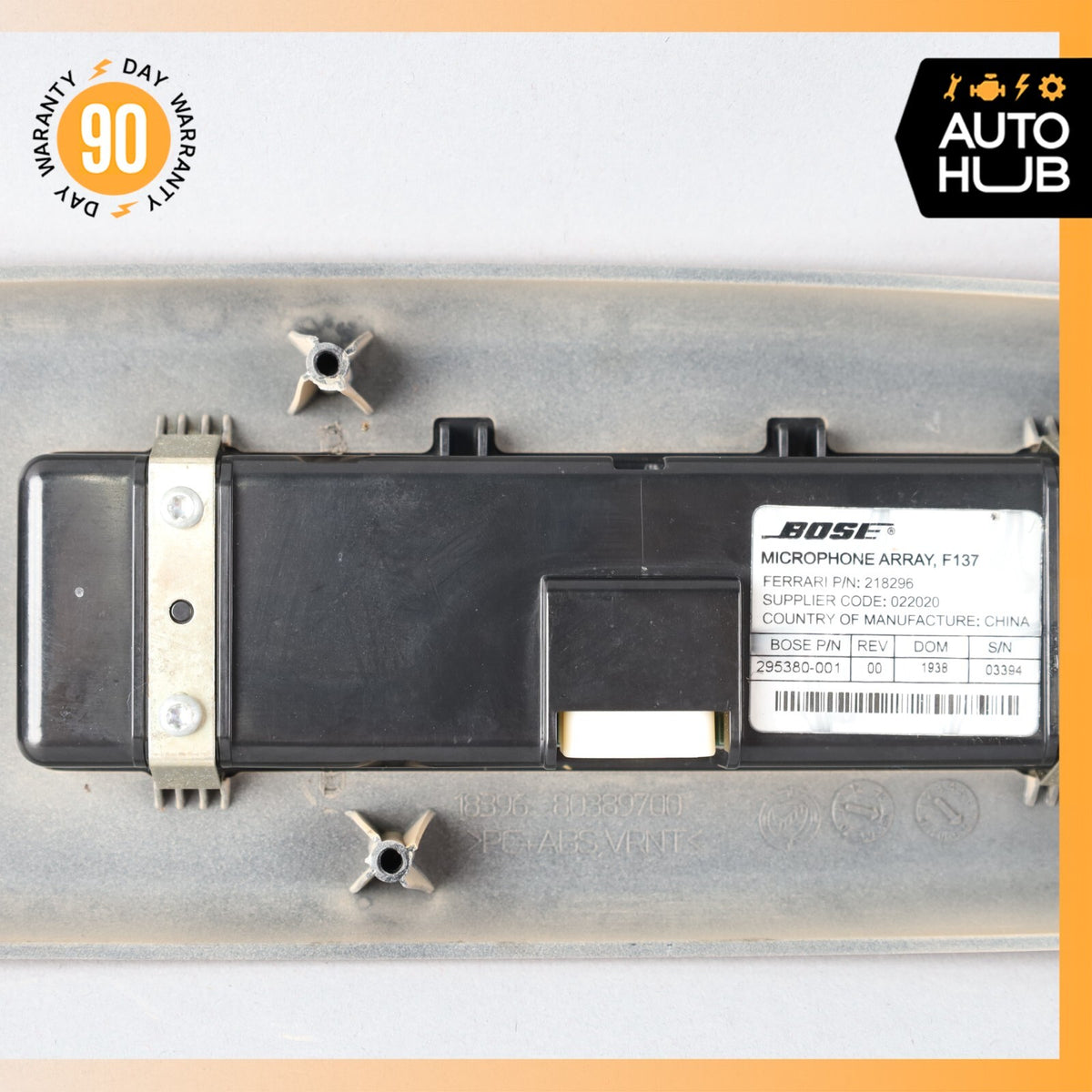 09-11 Maserati Quattroporte M139 Micro Microphone Handsfree w/ Switch OEM 50k - photo 9