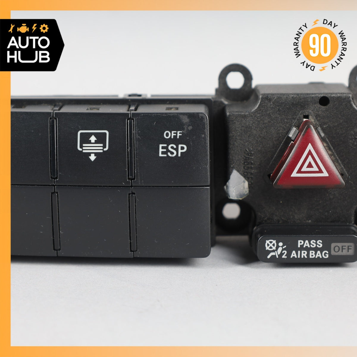 05-07 Mercedes W203 C240 C320 C280 Hazard Light Door Lock Control Panel OEM - photo 3