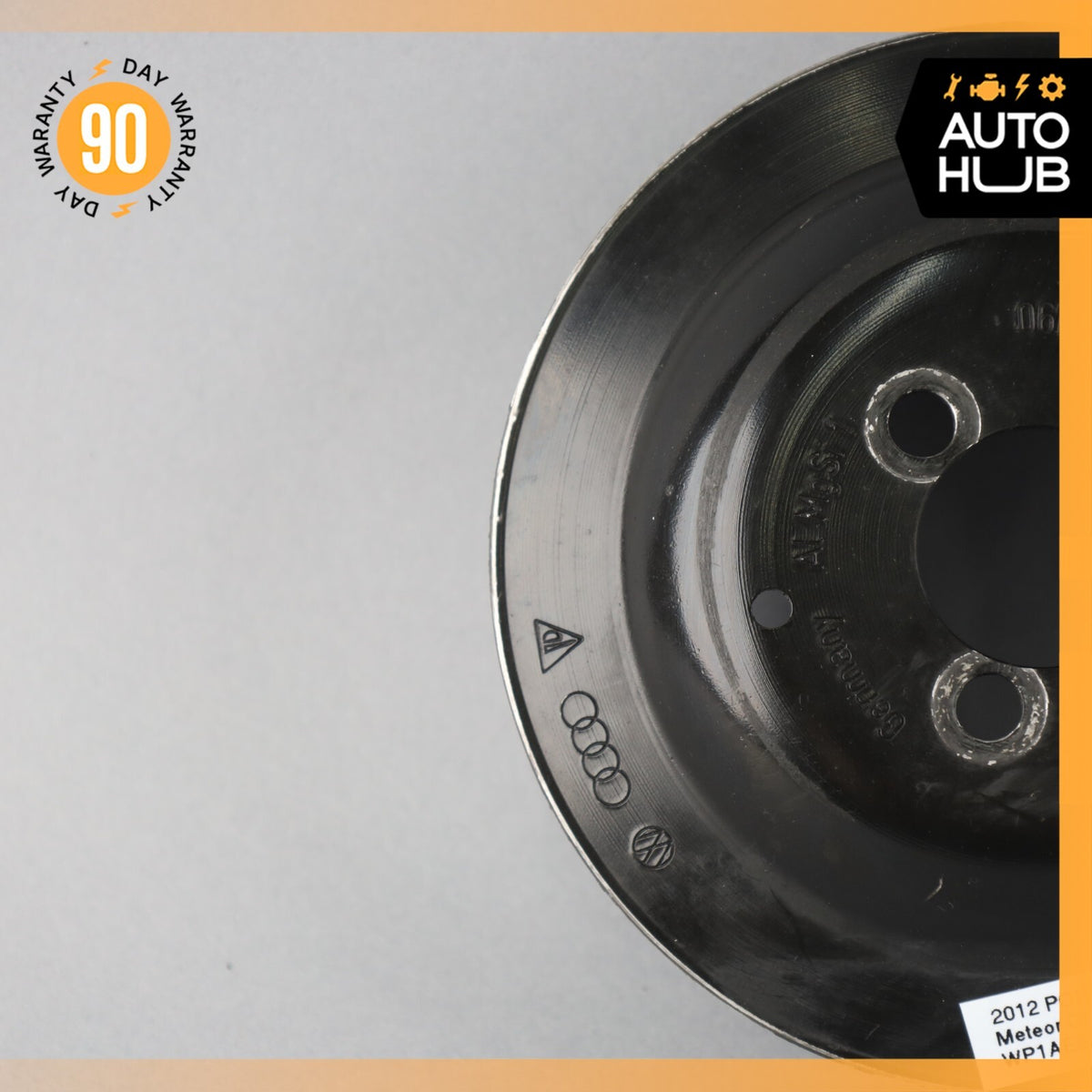 2012 Porsche Cayenne 958 Hybrid 3.0L V6 Engine Water Pump Pulley OEM - photo 2