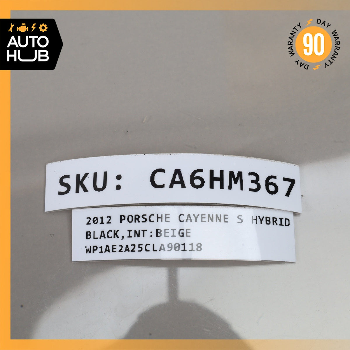 11-14 Porsche Cayenne 958 Rear Bumper Blind Spot Distance Sensor Module OEM - photo 8