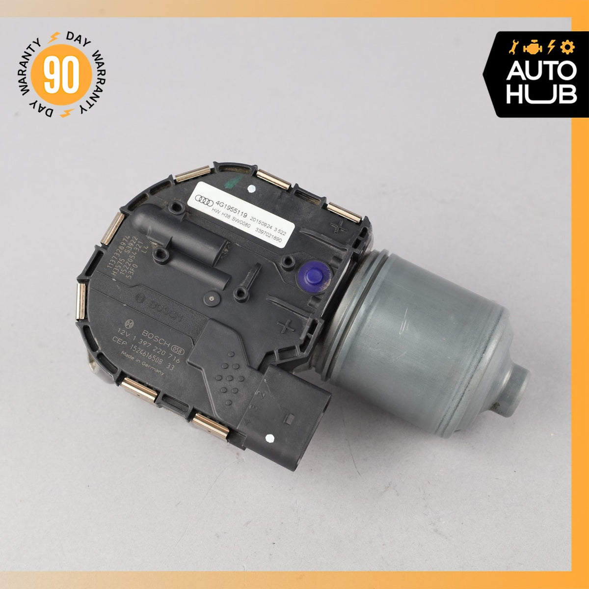 Audi C7 A6 S7 Front Windshield Wiper Adjustment Motor 4G1955119 OEM - photo 2
