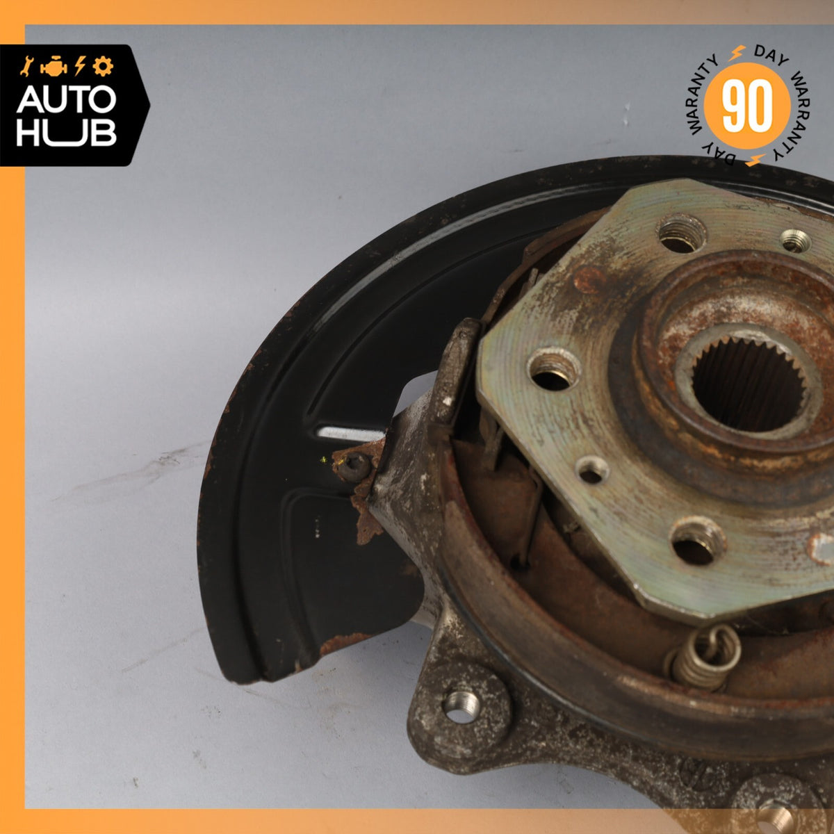 02-04 Maserati Spyder 4200 M138 Rear Right Side Spindle Knuckle Hub OEM 49k - photo 3