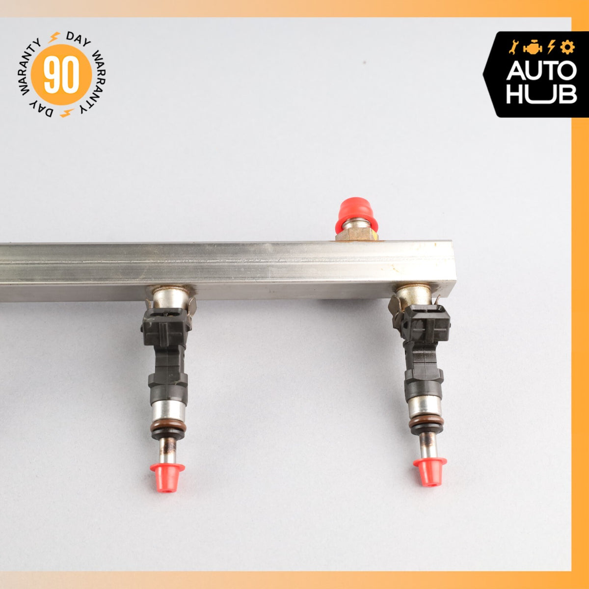 Maserati Quattroporte Fuel Injection Rail Line w/ Injectors Right Side OEM 68k - photo 5