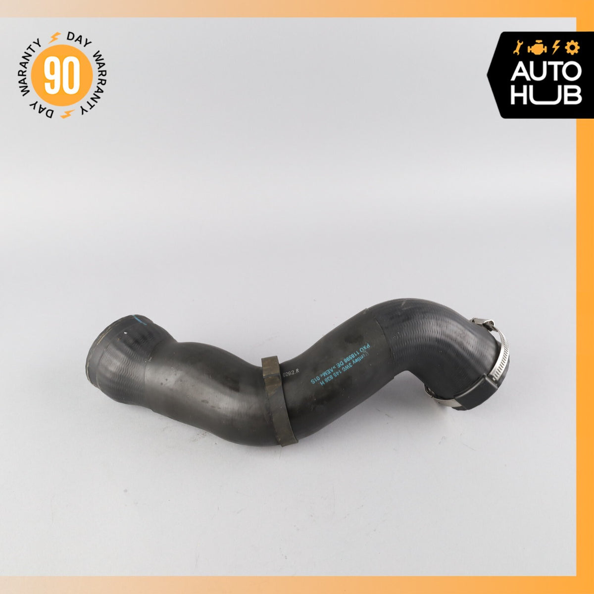 03-12 Bentley Continental GTC Speed 6.0L Left Side Intercooler Hose Pipe OEM - photo 4