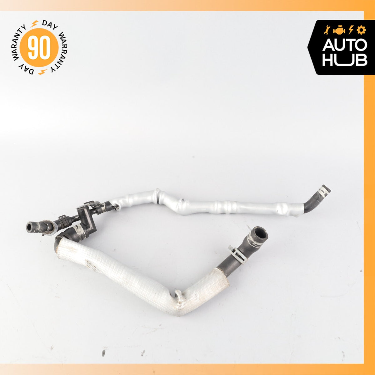 03-13 Bentley Continental Flying Spur 6.0L Coolant Breather Pipe Line OEM 58k - photo 5