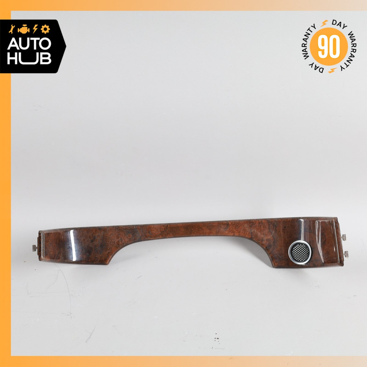 10-16 Mercedes W212 E350 E550 Steering Column Cover Boot Trim Wood OEM - photo 1