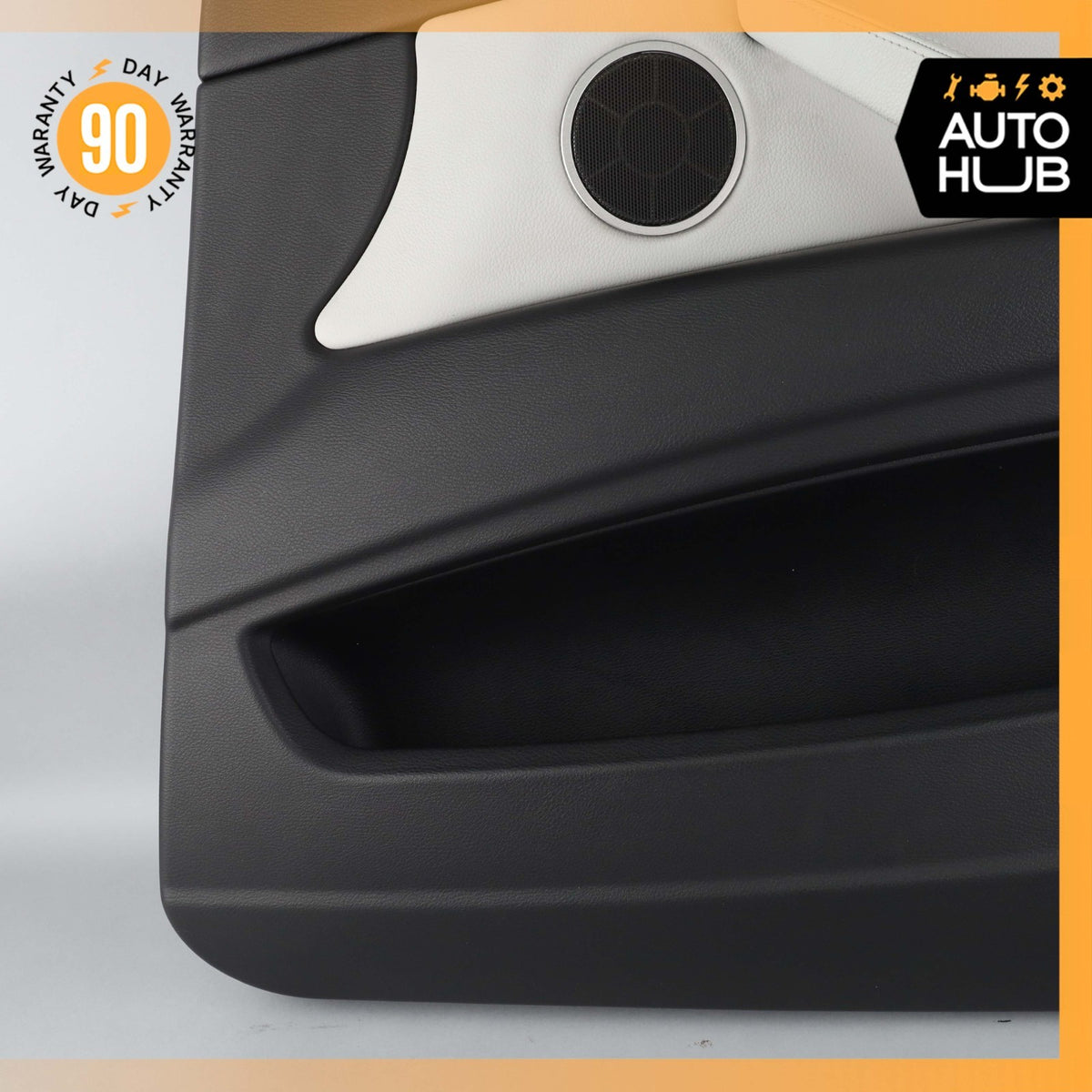 08-14 BMW E71 X6M Front Right Side Interior Door Panel 51417243722 OEM 62k - photo 4