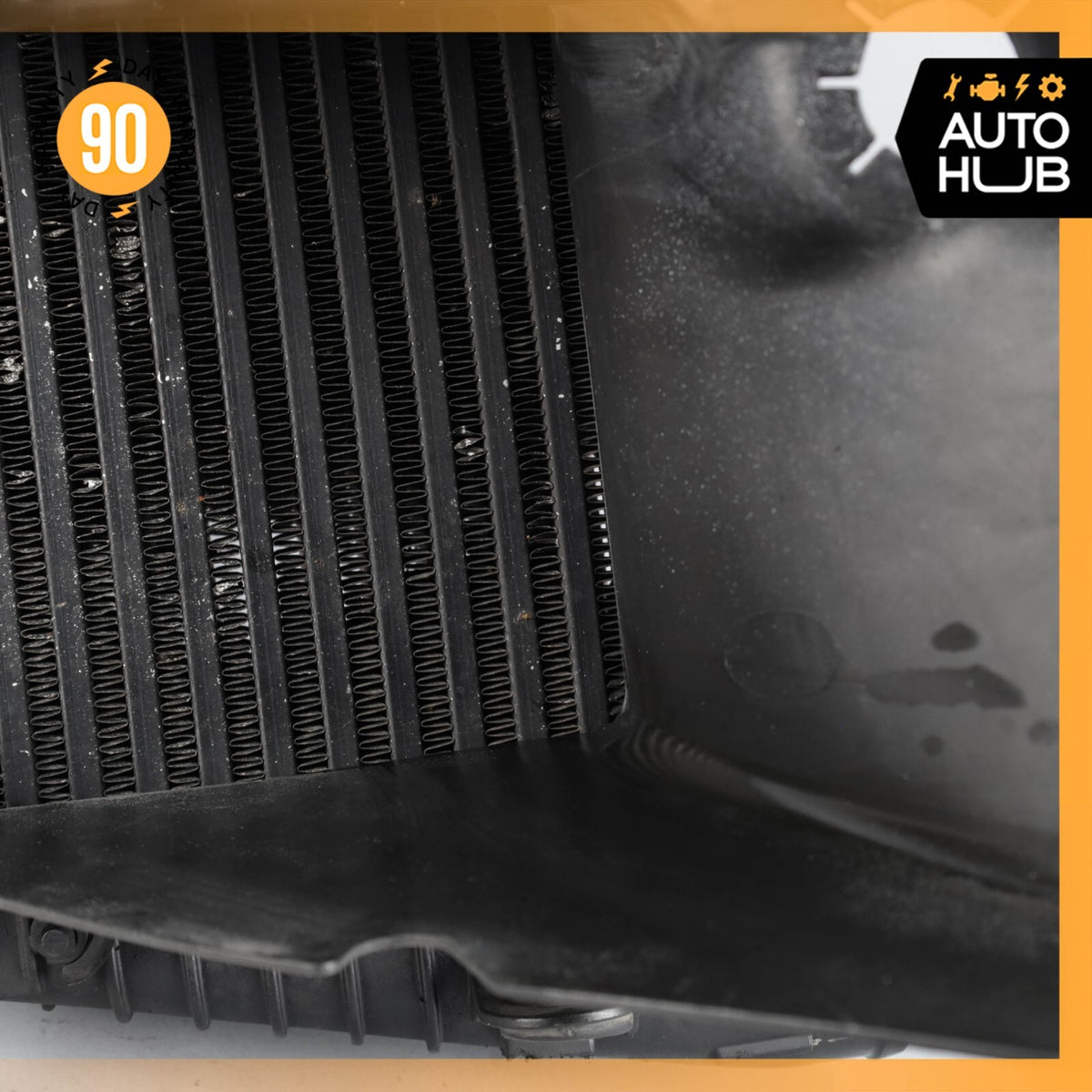 Bentley Continental GTC 6.0L Right Turbo Intercooler Radiator w/ Air Duct OEM - photo 5