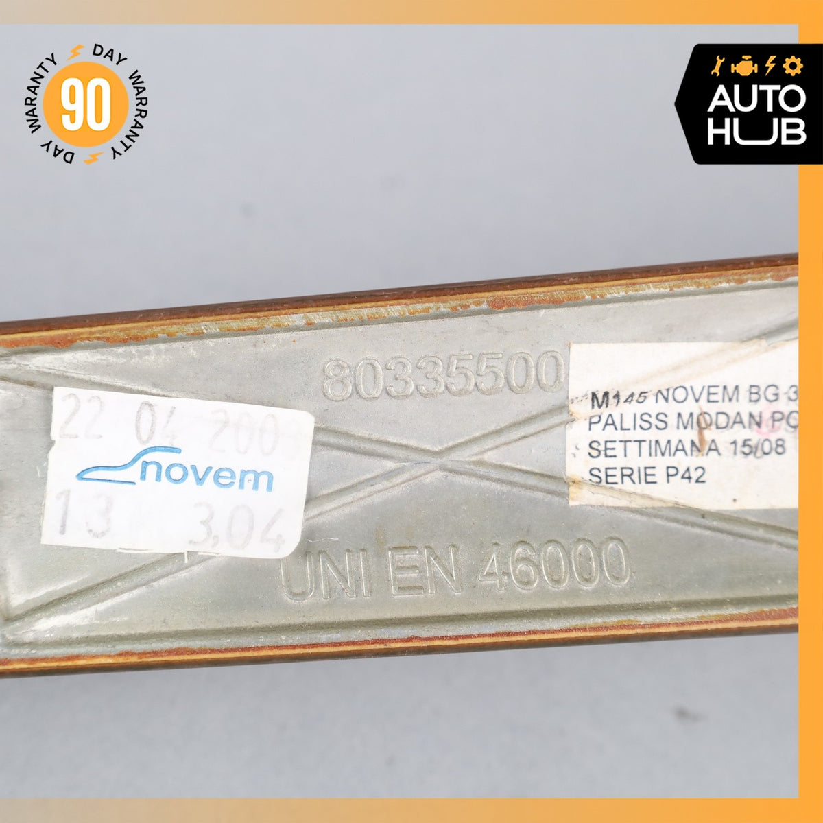 08-19 Maserati GranTurismo M145 Rear Right Side Door Panel Trim Wood OEM - photo 11