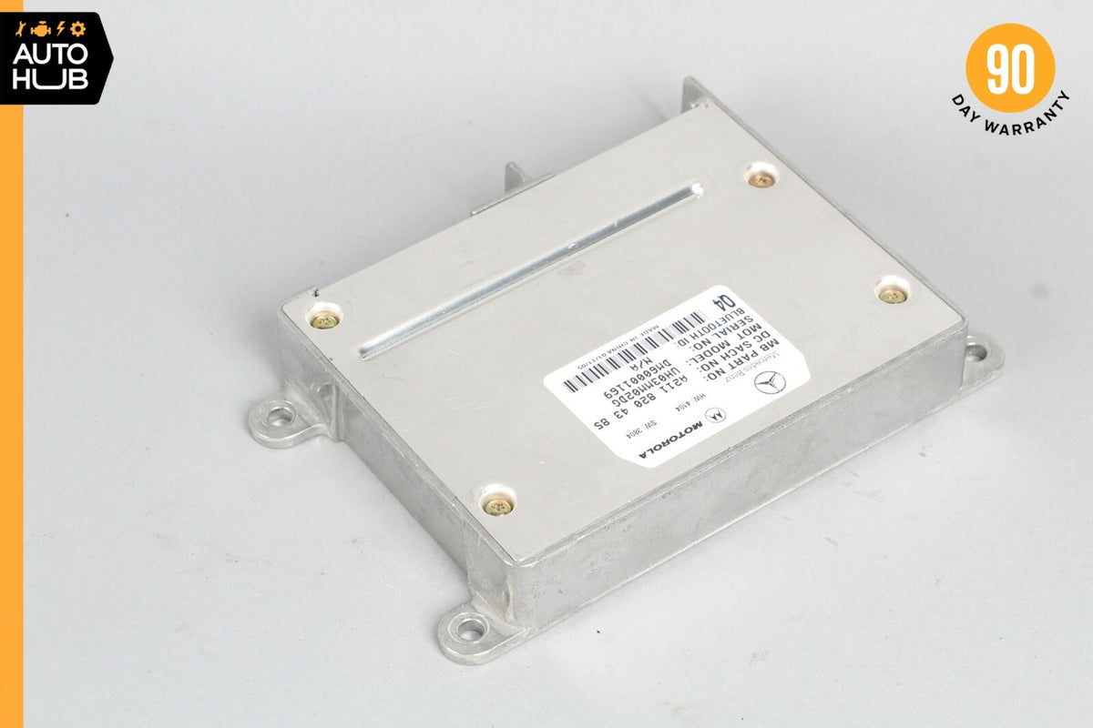 03-11 Mercedes R230 SL500 E500 Motorola Bluetooth Communication Module OEM 60k - photo 4