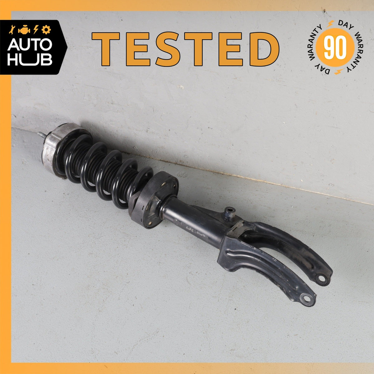 11-18 Porsche Cayenne 958 Front Left Driver Side Shock Strut OEM - photo 1