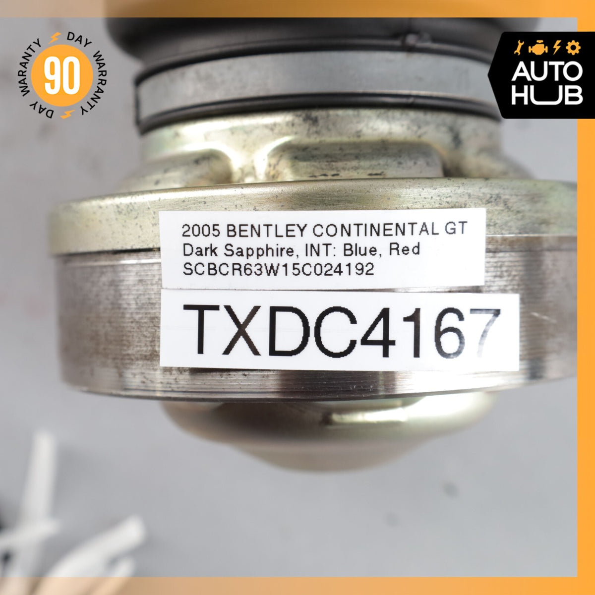 03-13 Bentley Continental GT GTC Rear Right Or Left Side Half Axle Shaft OEM - photo 9