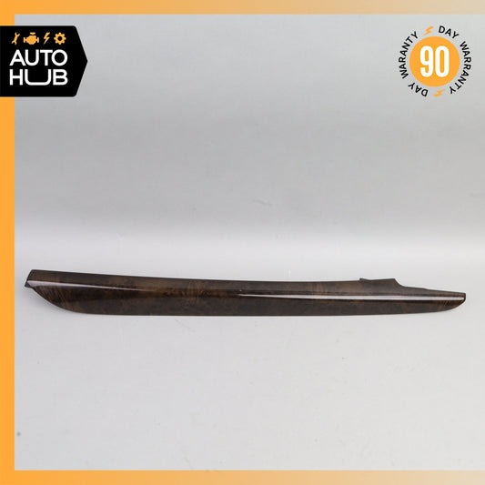 14-18 BMW F15 X5 Front Left Side Center Console Cover Panel Wood OEM - photo 1