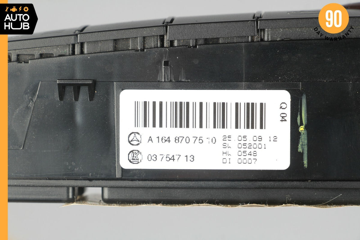 06-12 Mercedes W164 ML350 GL450 Dash Hazard Heated Seats ESP Control Panel OEM - photo 8