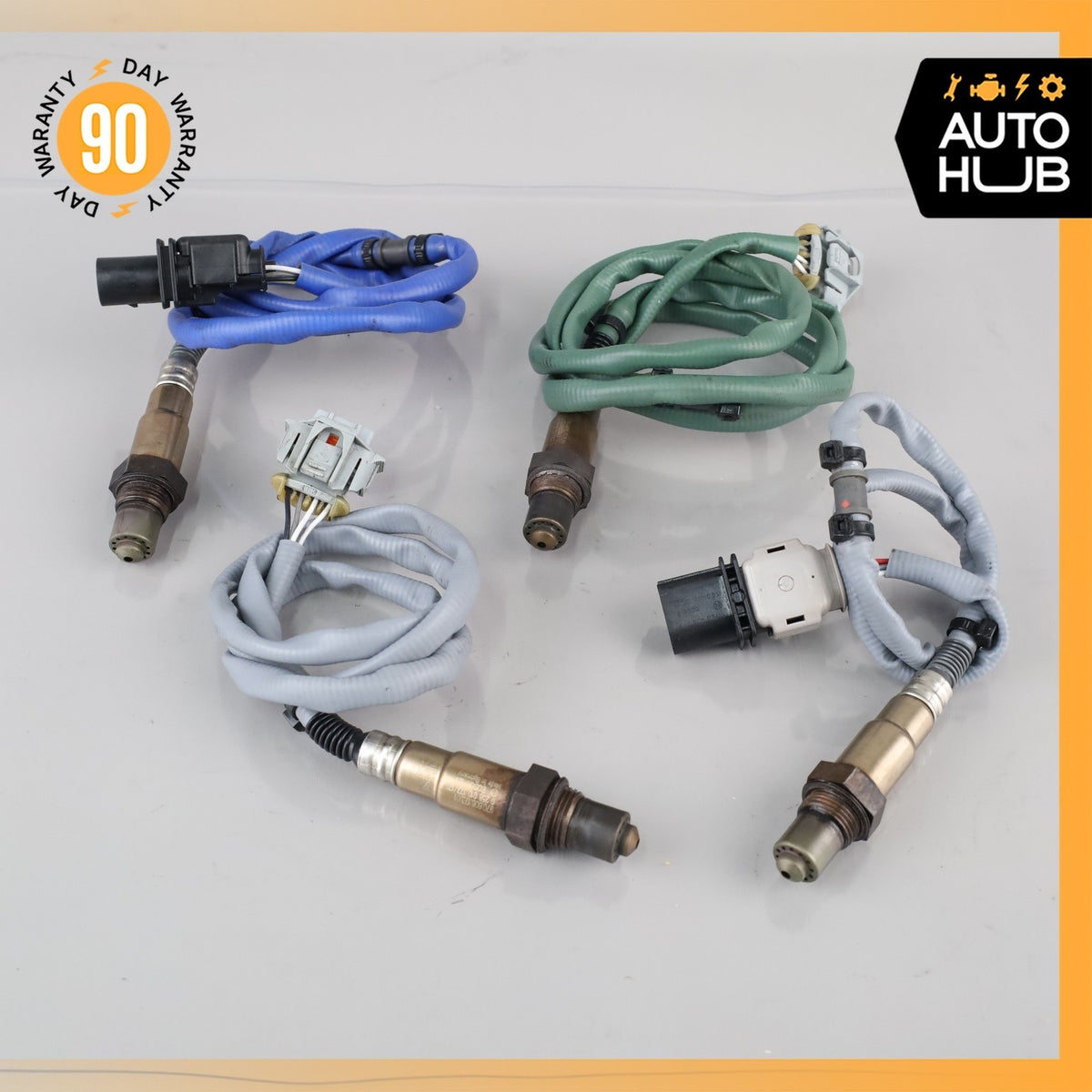 Porsche Panamera 970 3.0L V6 Front & Rear Oxygen O2 Sensor Lambda Set OEM 83k - photo 2