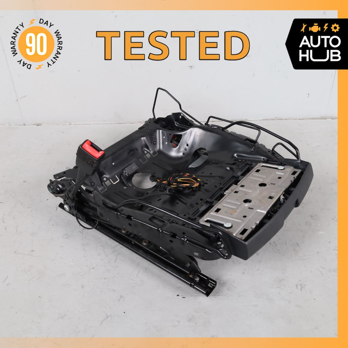 09-18 Audi C7 S6 RS7 A4 Front Left Seat Rail Track Frame w/Motors OEM - photo 1