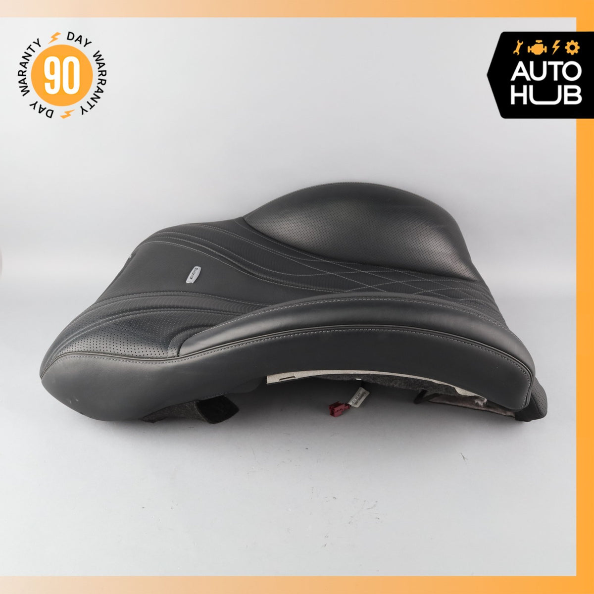 Mercedes W222 S63 AMG Front Left Seat Upper Back Cushion Exclusive Black OEM - photo 14