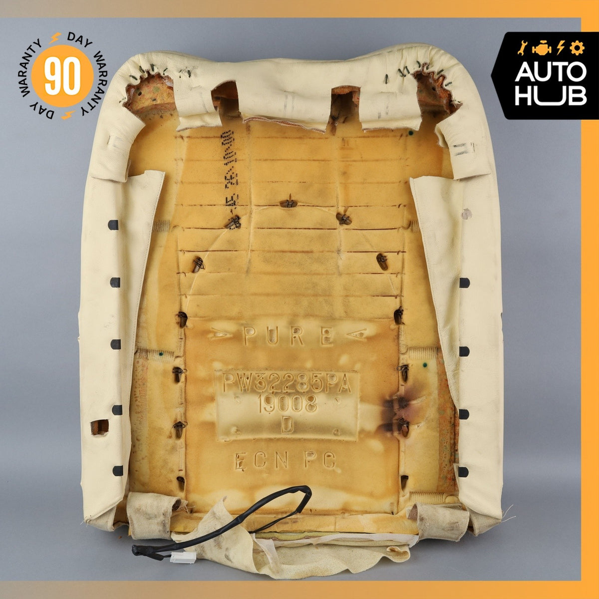 00-02 Bentley Arnage Front Left or Right Top Upper Seat Cushion OEM 42k - photo 12