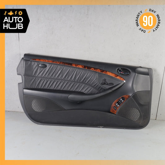 06-09 Mercedes W209 CLK350 CLK500 Door Panel Front Left Side Black OEM - photo 1
