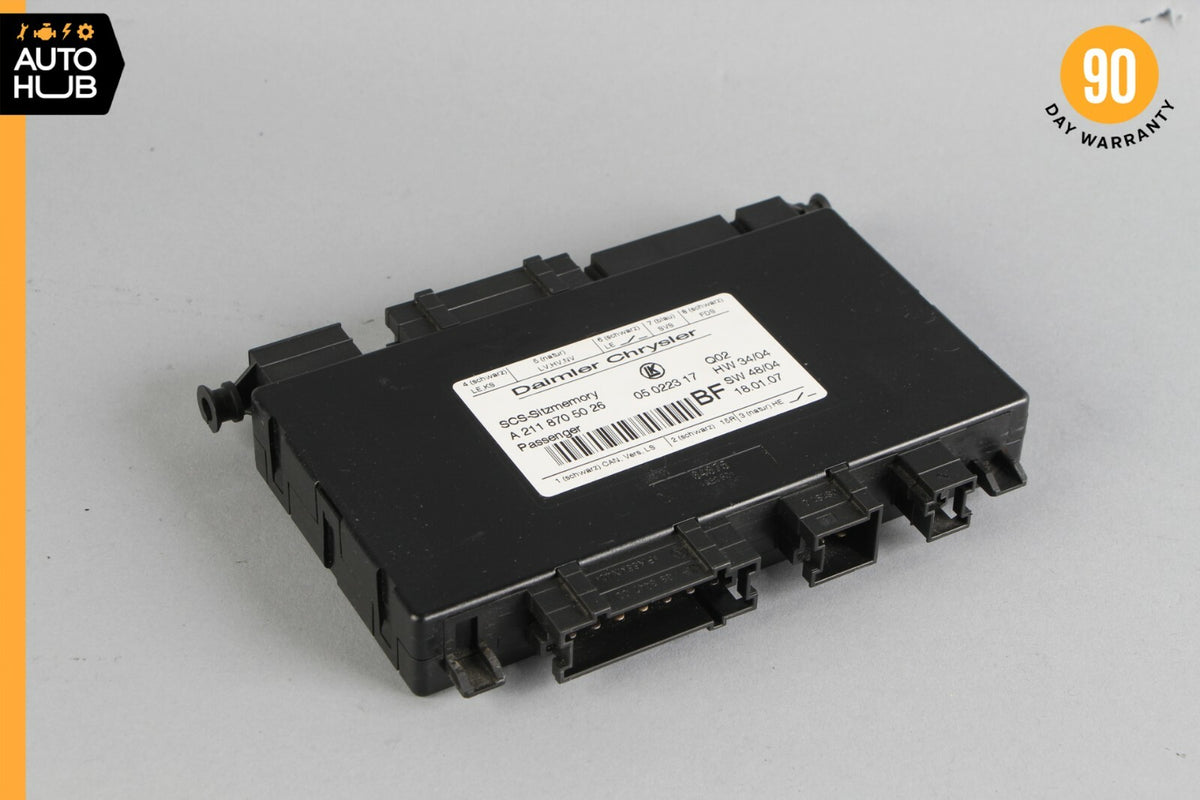 03-11 Mercedes W164 ML63 CLS550 ML350 Front Right Side Seat Control Module OEM - photo 1
