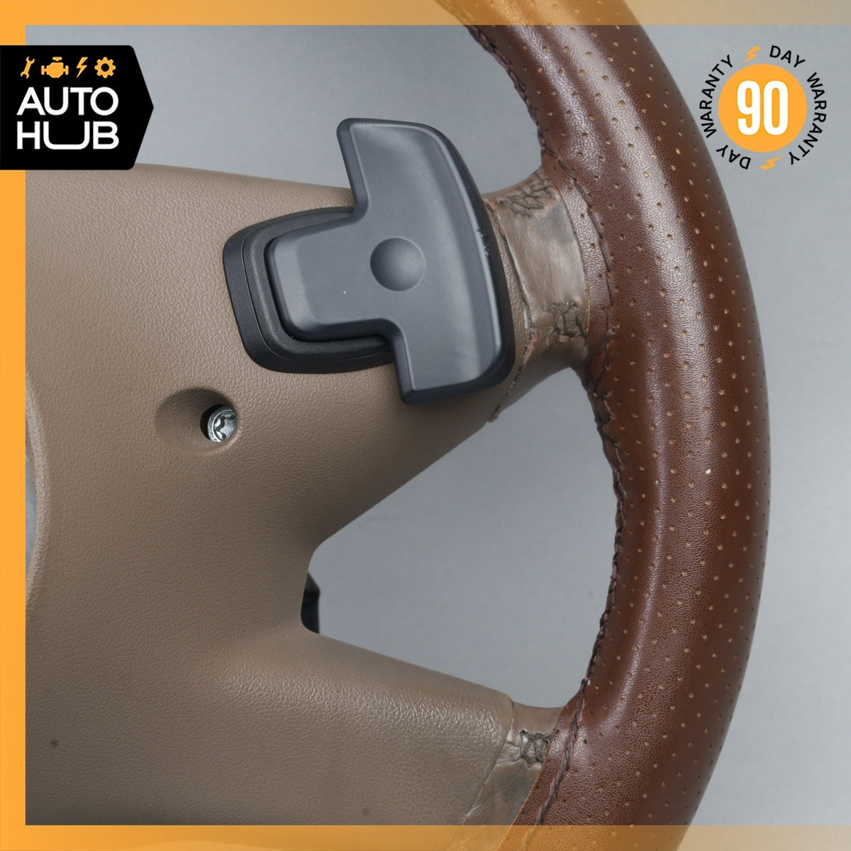 09-13 Mercedes W164 ML350 GL550 R350 Driver Steering Wheel Brown 1644607003 OEM - photo 16