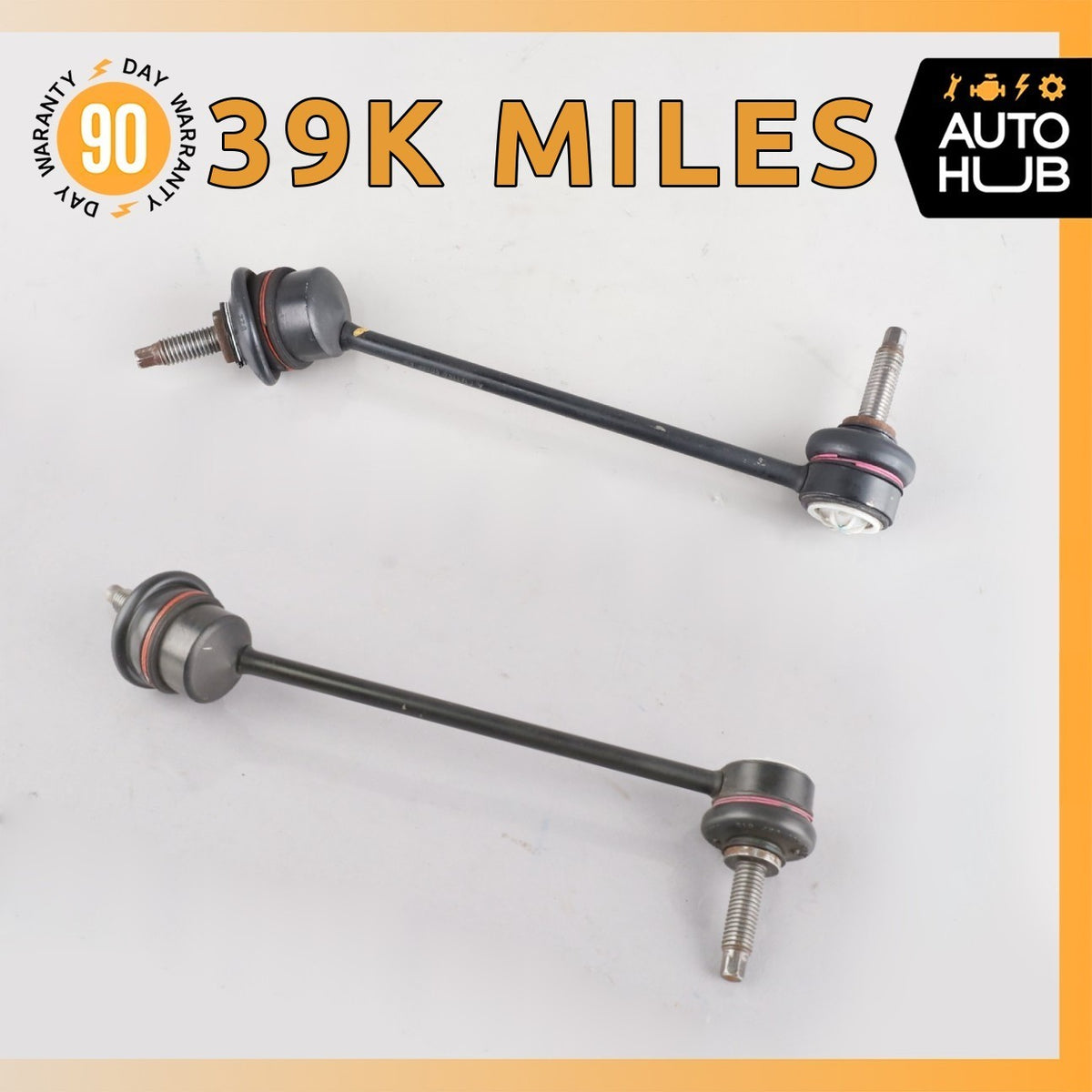 Jaguar X152 F-Type Rear Left & Right Stabilizer Swaybar Sway Bar Link Set OEM - photo 1