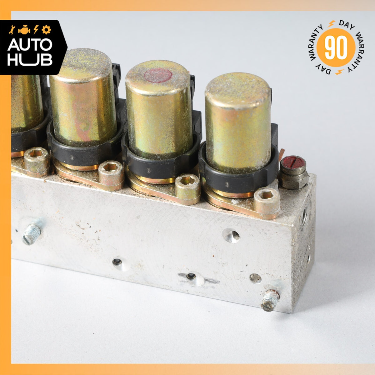 90-02 Mercedes R129 SL600 300SL Left Side Top Hydraulic Valve Block Solenoid OEM - photo 6