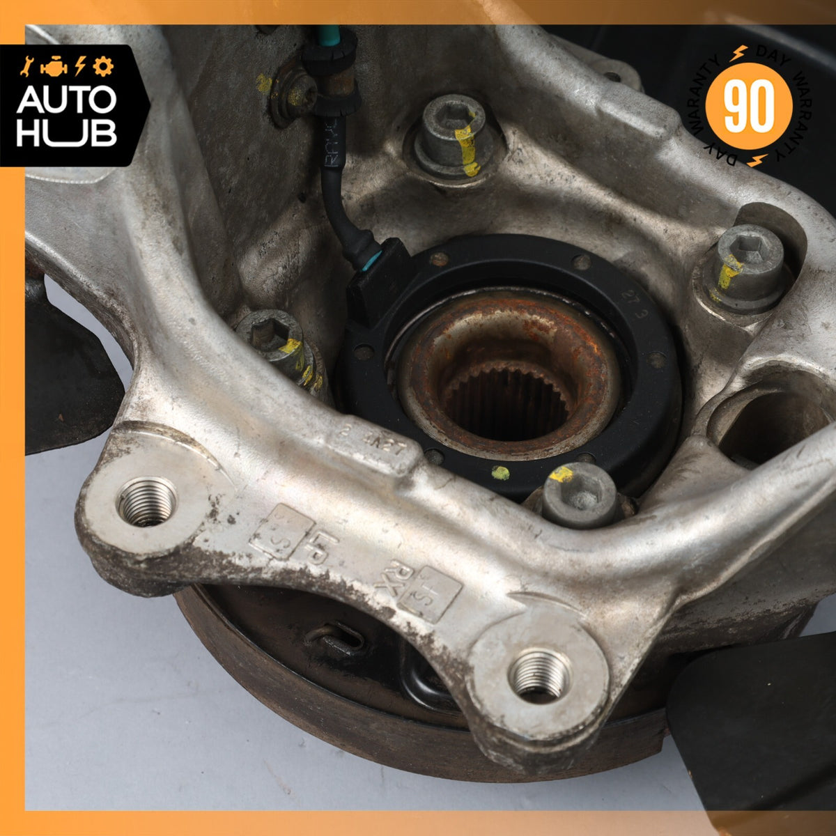 02-04 Maserati Spyder 4200 M138 Rear Right Side Spindle Knuckle Hub OEM 49k - photo 9