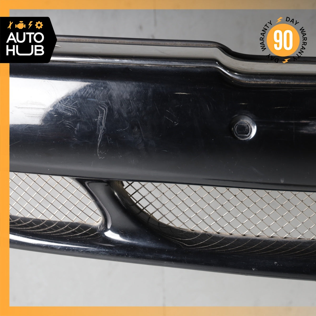 00-02 Bentley Arnage Front Bumper Cover Assembly Black OEM 50k - photo 6