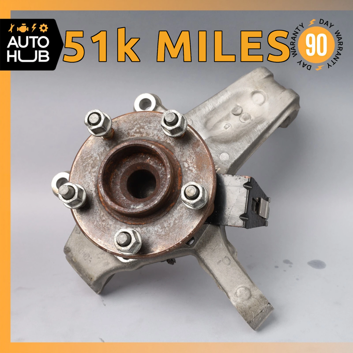 04-13 Cadillac XLR Front Right Passenger Side Spindle Knuckle Hub OEM 51k - photo 1