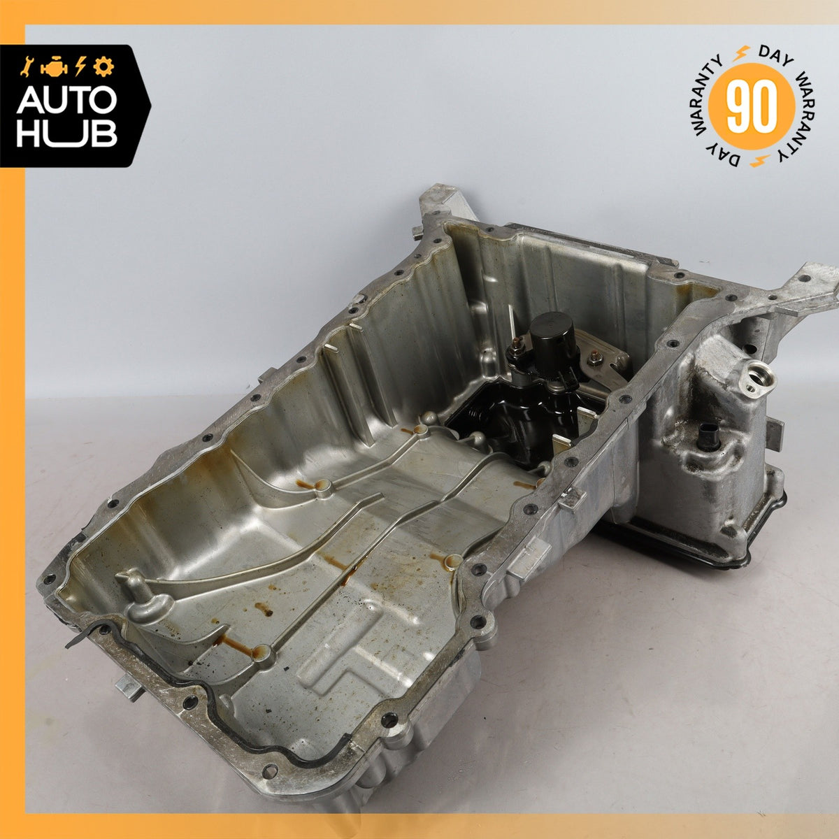 15-19 Mercedes W213 E300 C300 RWD M274 Engine Motor Upper Oil Pan 2740140100 OEM - photo 12