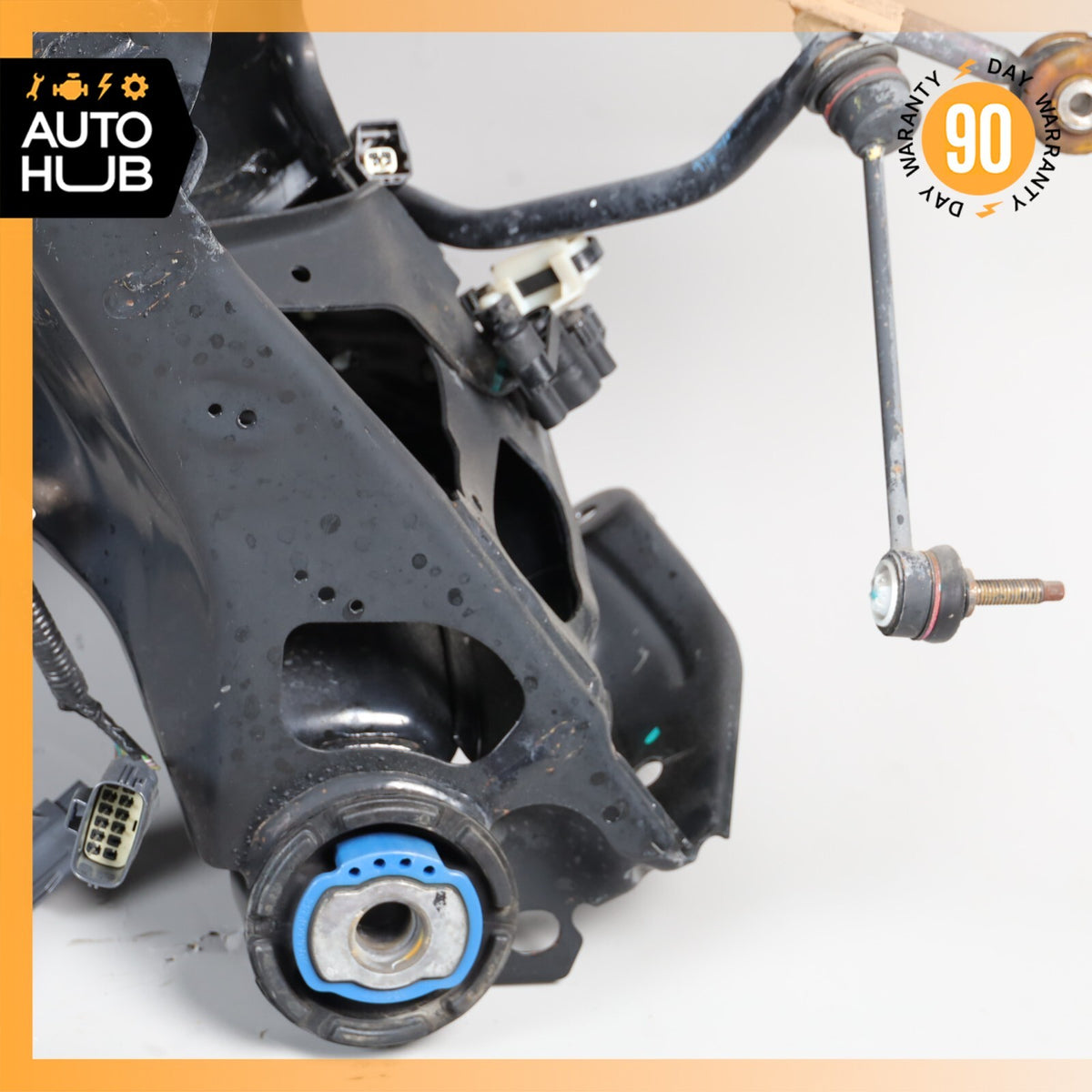 16-19 Jaguar X351 XJ XJR Rear Sub Frame Subframe Suspension Crossmember OEM 37k - photo 18