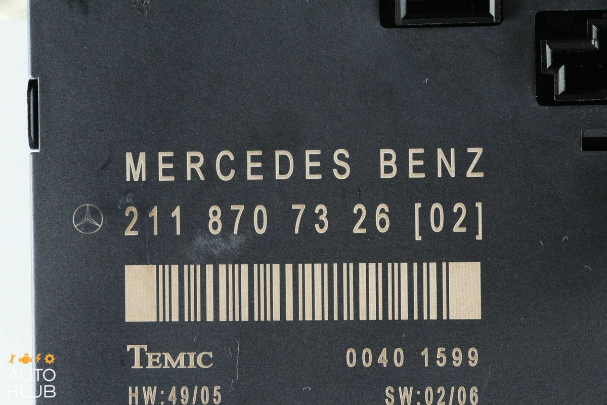 03-09 Mercedes W211 E350 E500 Front Left Side Door Control Module 2118707326 OEM - photo 7