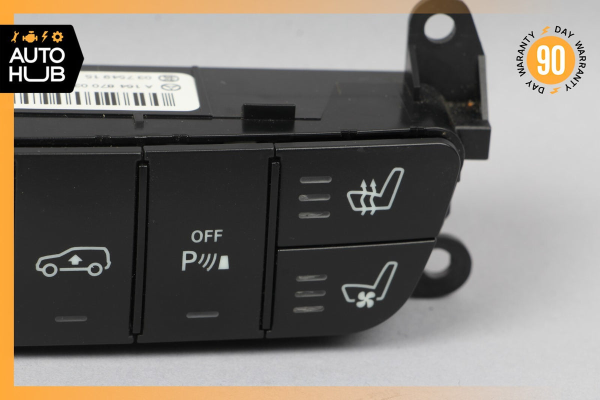 07-11 Mercedes W164 ML63 AMG Center Console Control Switch Panel 1648700358 OEM - photo 2