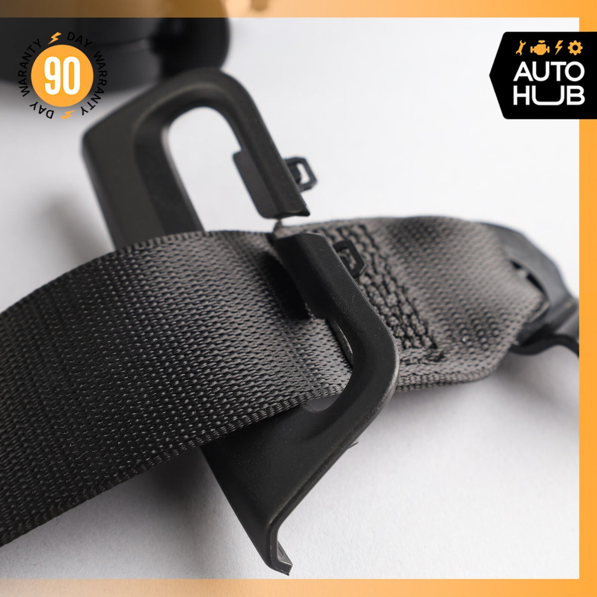 14-17 Mercedes W222 S600 S550 Rear Center Seat Belt Retractor Buckle Black OEM - photo 10