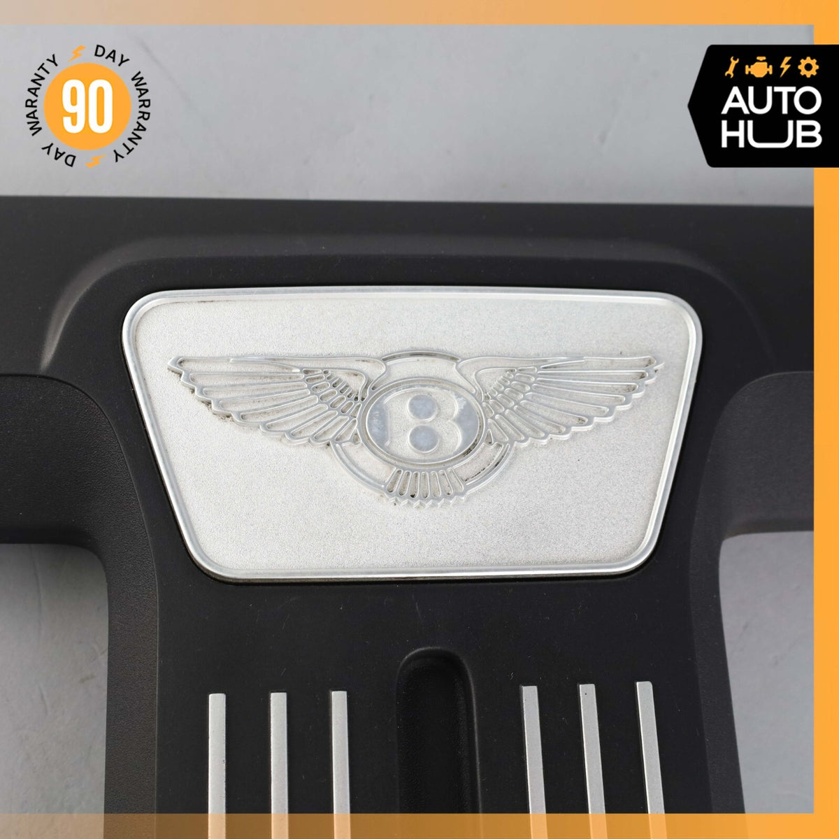 12-18 Bentley Continental GTC Flying Spur Top Center Engine Cover Plate OEM 71k - photo 6