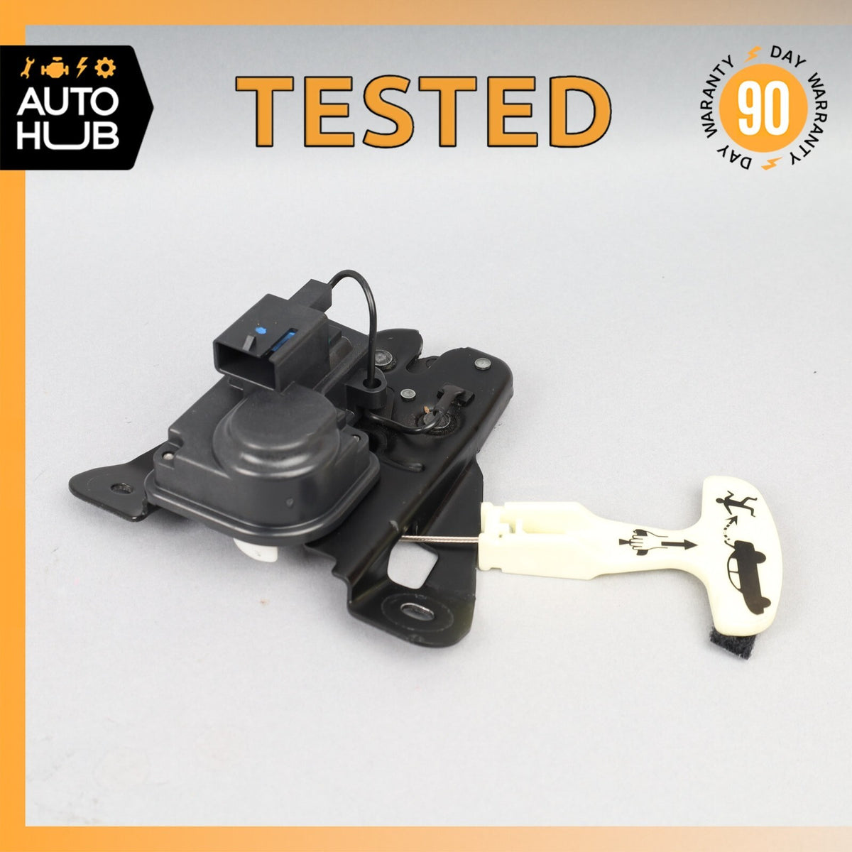 Maserati Quattroporte S M156 Trunk Lid Latch Lock Emergency Handle OEM - photo 1