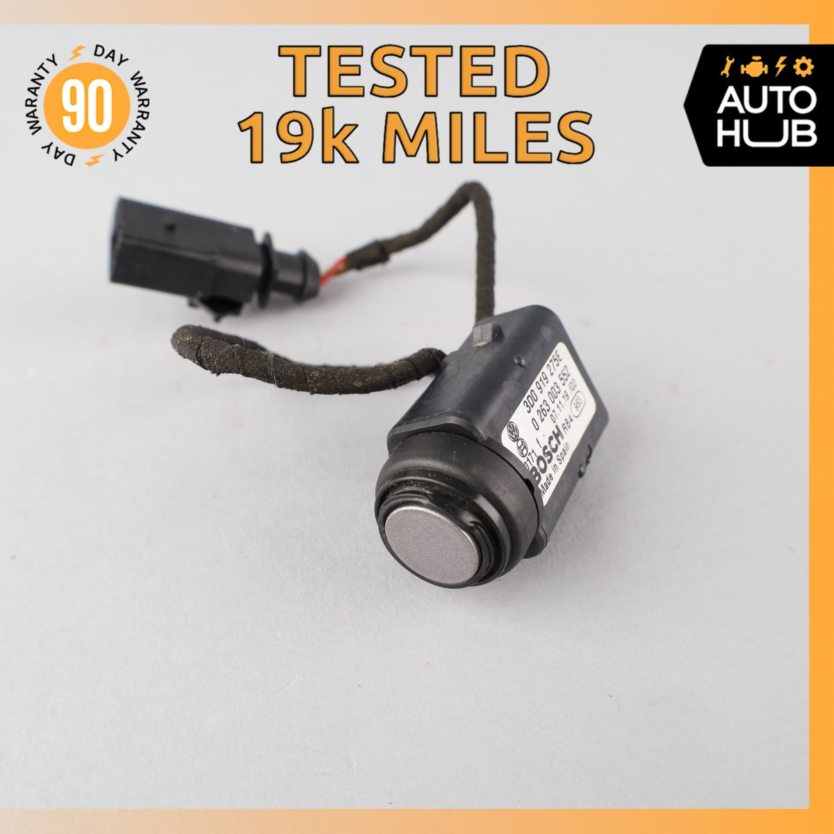 Bentley Continental GTC GT Front or Rear Center Bumper Parking Sensor PDC OEM - photo 1