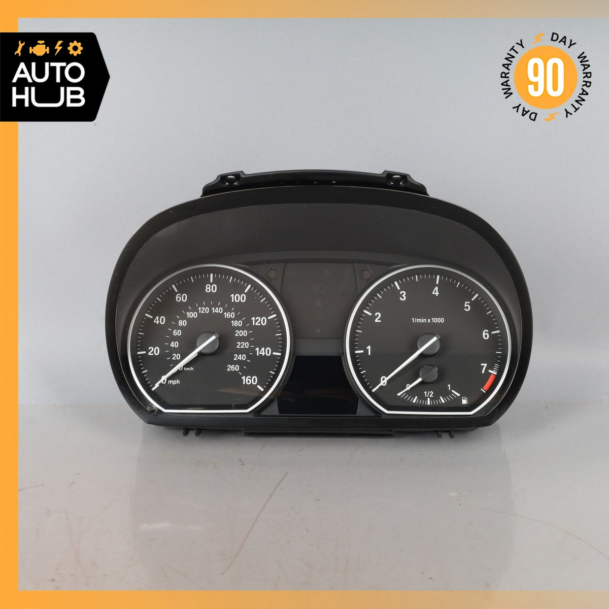 BMW E88 128i Instrument Gauge Cluster Speedometer 9187326 OEM 94k - photo 2