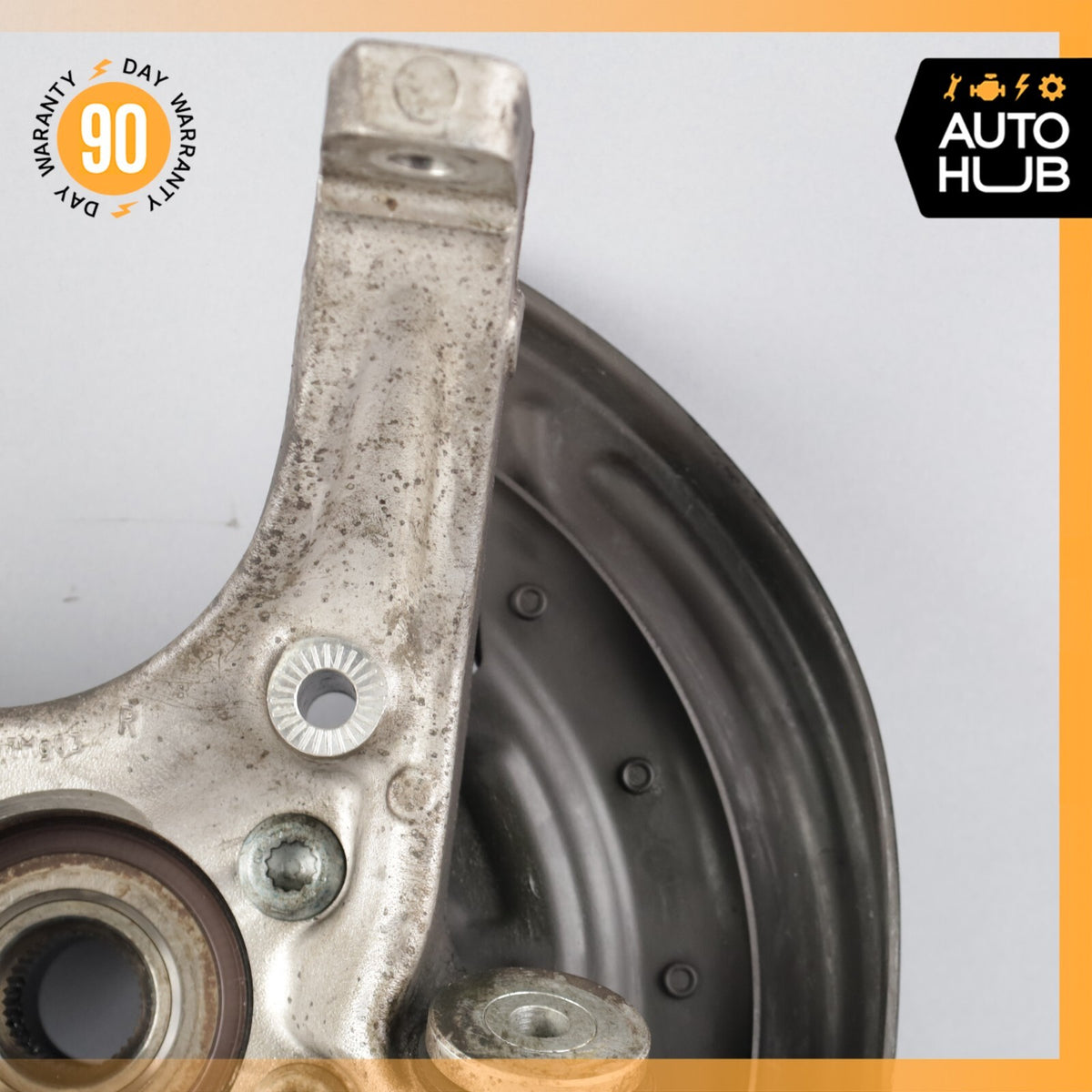 03-13 Bentley Continental GT Rear Right Side Spindle Knuckle Hub OEM 65k - photo 8