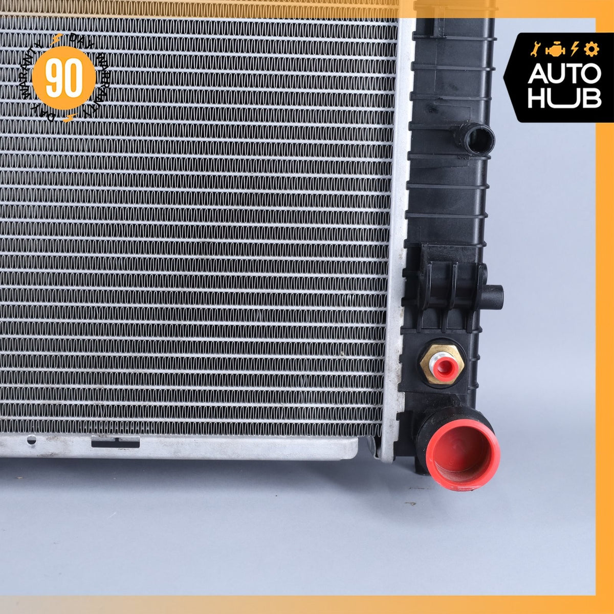 2007 Mercedes R230 SL550 Engine Cooling Radiator A/C Condensor Oil Cooler OEM - photo 6
