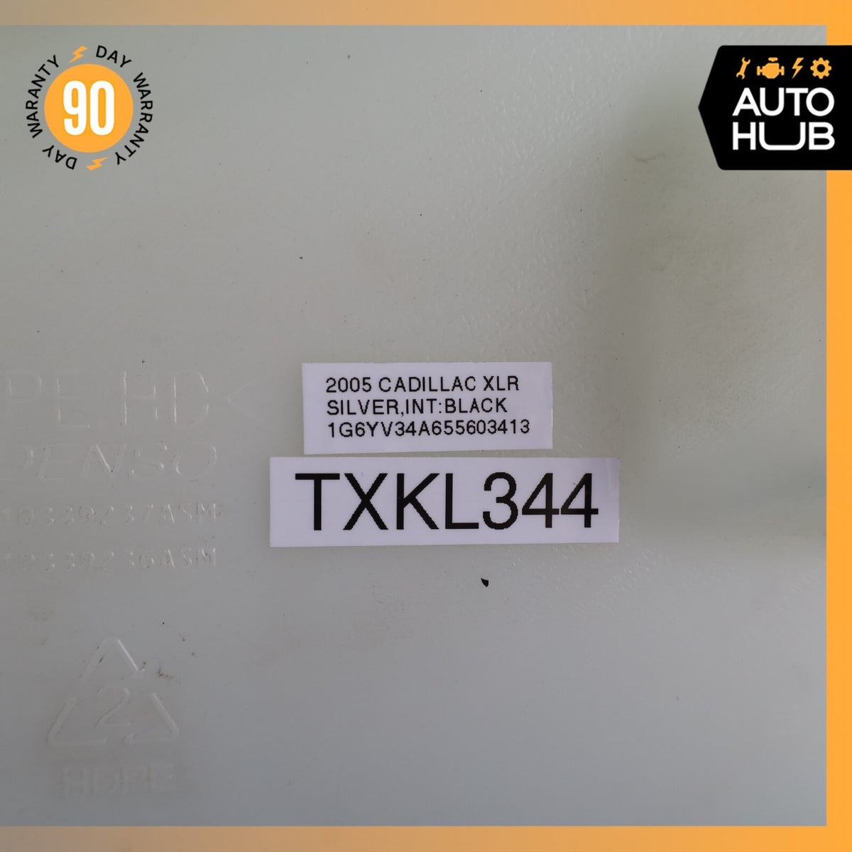 04-13 Cadillac XLR Headlight Windshield Washer Bottle Tank 10339236 OEM - photo 11