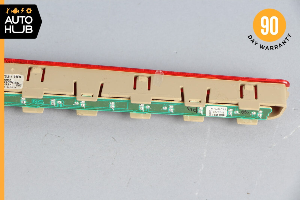 07-14 Mercedes W221 S400 S550 CL550 Rear 3RD Third Brake Stop Light Beige OEM - photo 9