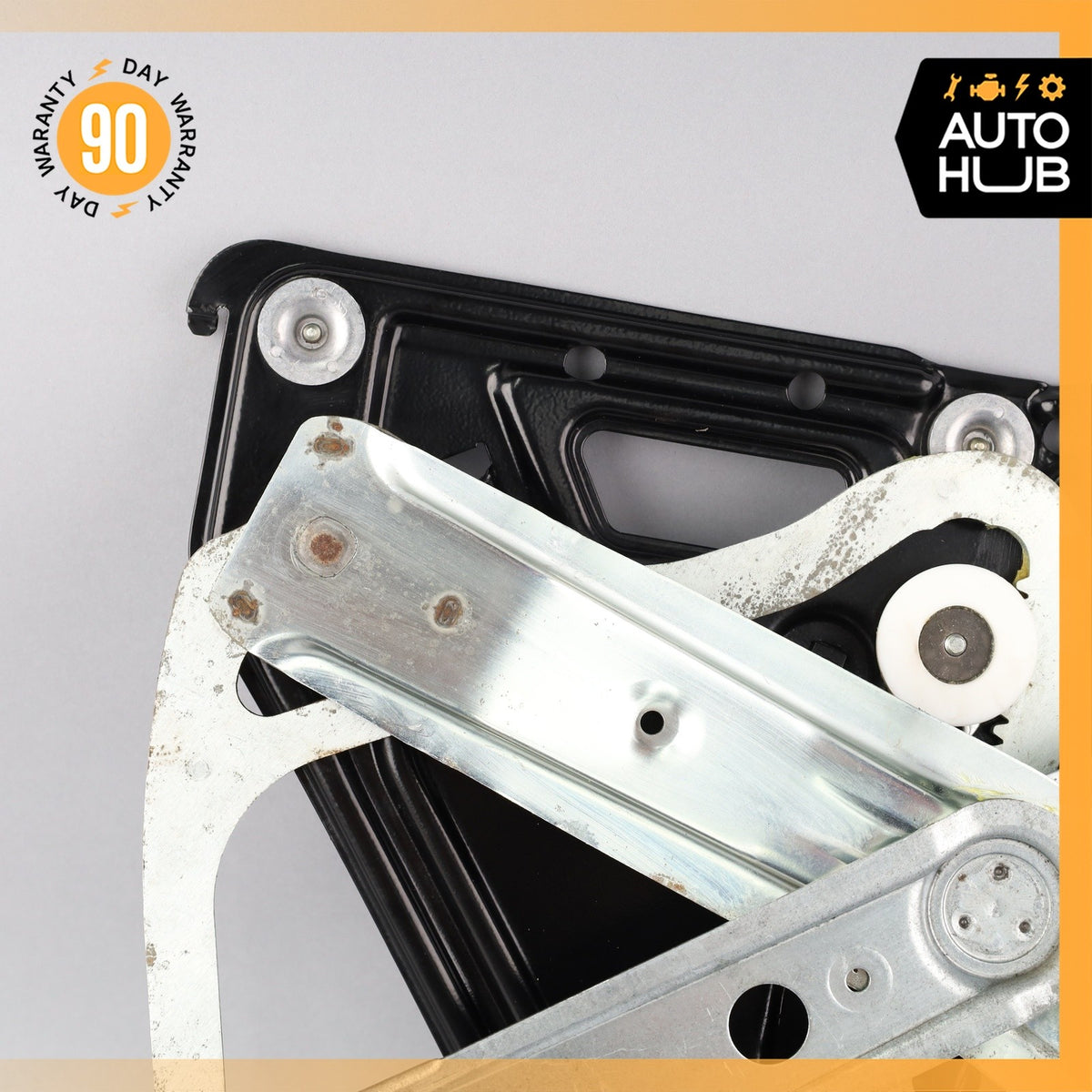96-99 Mercedes W140 CL600 S500 Coupe Front Right Window Regulator w/ Motor OEM - photo 3