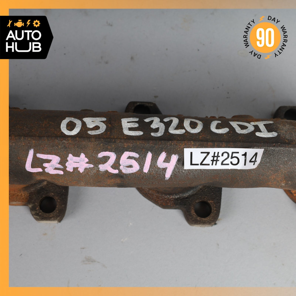 05-06 Mercedes W211 E320 CDI OM648 Exhaust Manifold OEM - photo 12