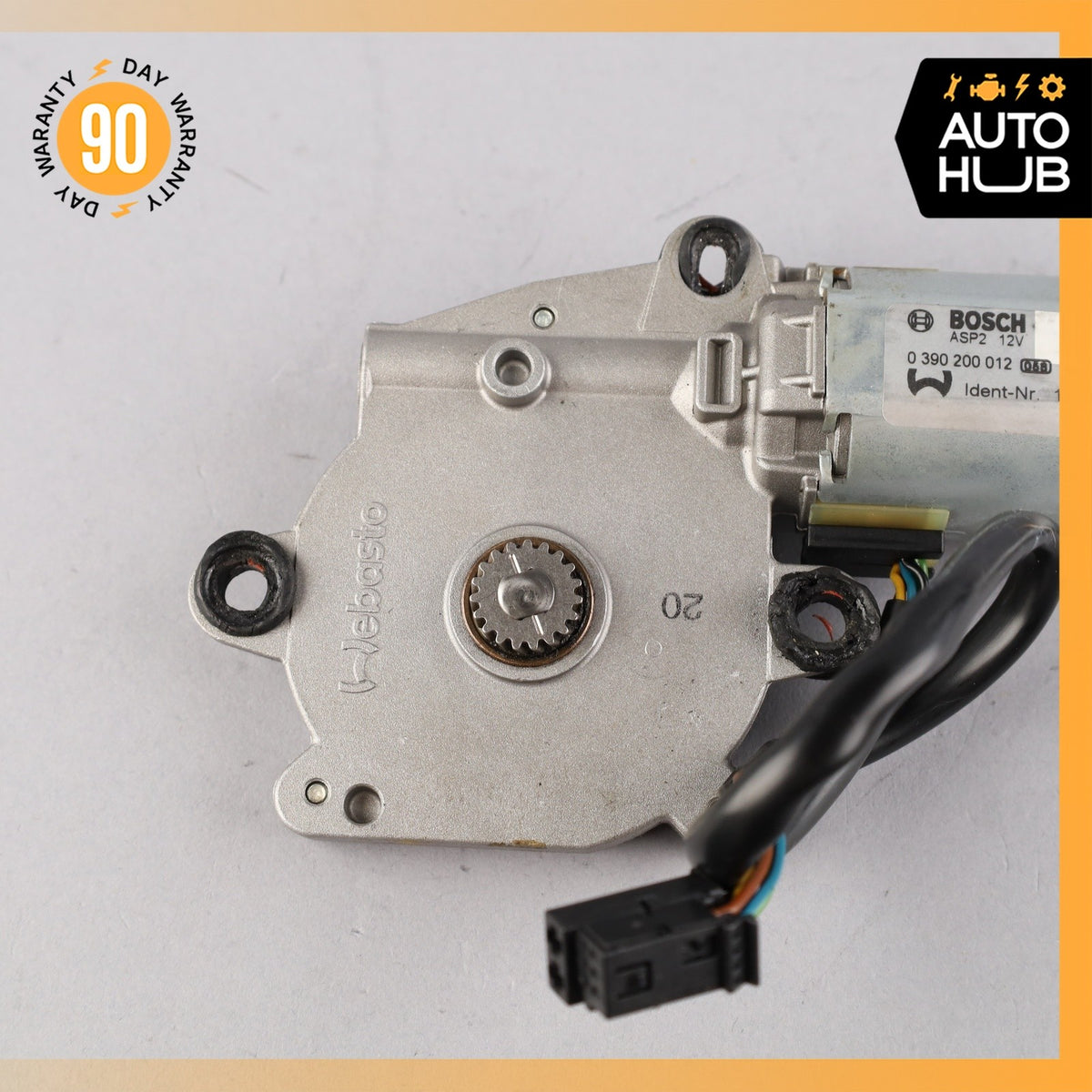03-13 Mercedes W221 S63 E55 AMG S350 E500 Panorama Sunroof Motor 2118202742 OEM - photo 7