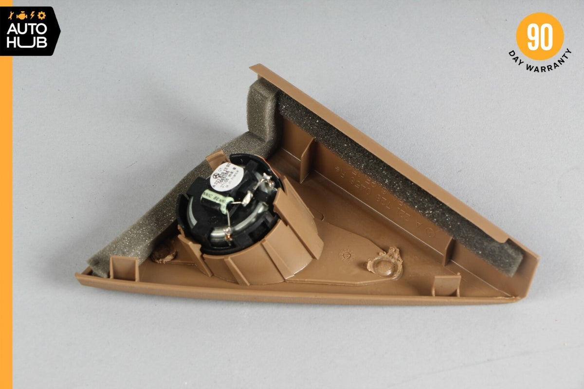 07-13 Mercedes W221 S550 S400 Door Corner Speaker Right Passenger Side Brown OEM - photo 8