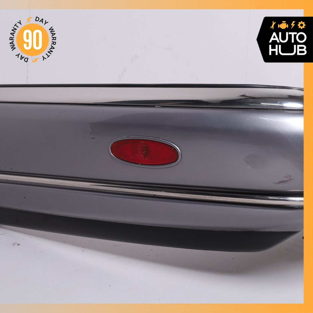 00-02 Rolls Royce Silver Seraph Rear Bumper Cover Assembly Silver OEM - photo 3