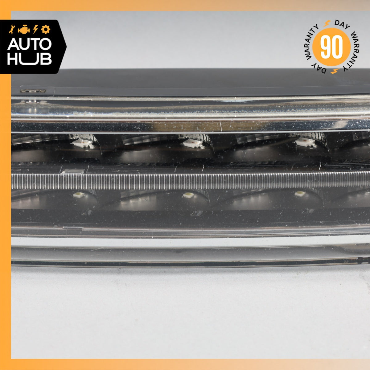 Porsche Cayenne 958 Hybrid S Right Side LED Daytime Running Light Fog Lamp OEM - photo 4